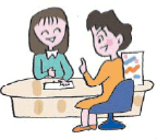 旅行社に提出のイラスト