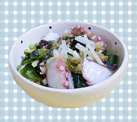 和野菜のしょうがドレッシング
